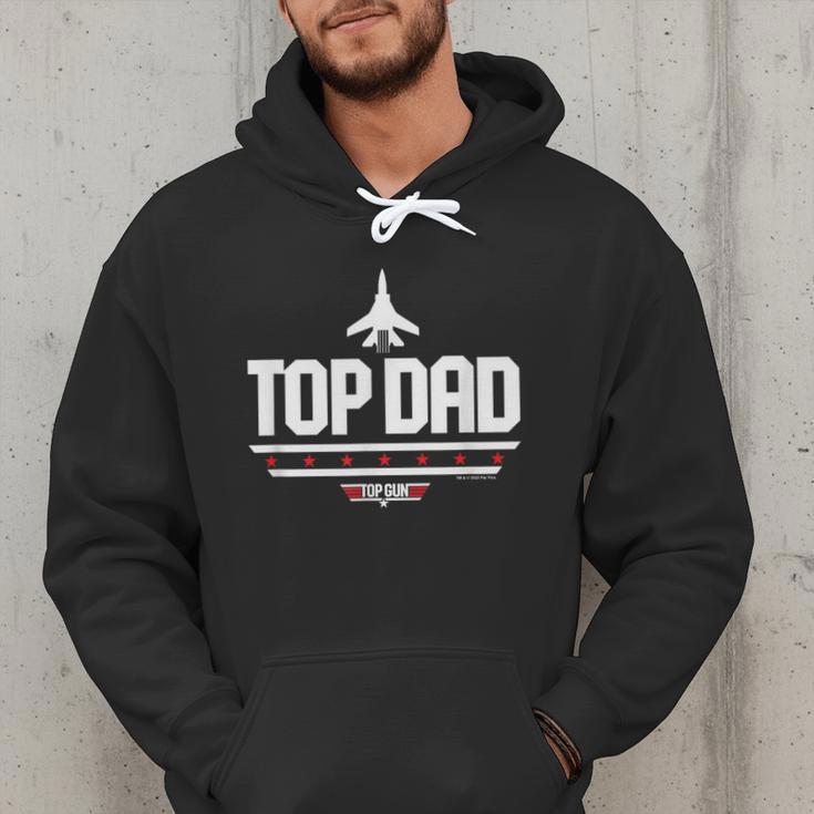 Top Gun Father's Day Top Dad Men Hoodie