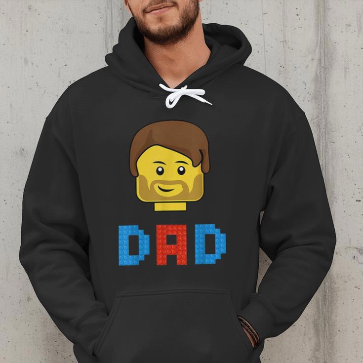 Unique Family Dad Master Builder Building Bricks Blocks Men Hoodie