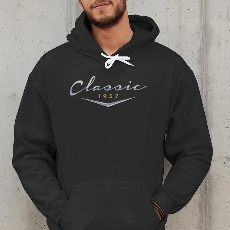 Vintage Classic 1957 Birthday For Dad Husband T-Shirt Men Hoodie