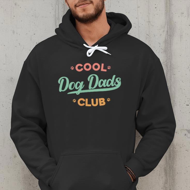 Vintage Cool Dog Dads Club Father's Day Dog Lover Men Hoodie