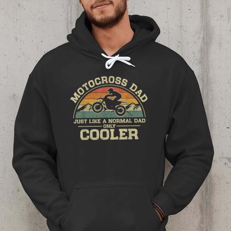 Vintage Motocross Dad Just Like A Normal Dad Only Cooler Men Hoodie Vintage Motocross Dad Just Like A Normal Dad Only Cooler Men Hoodie