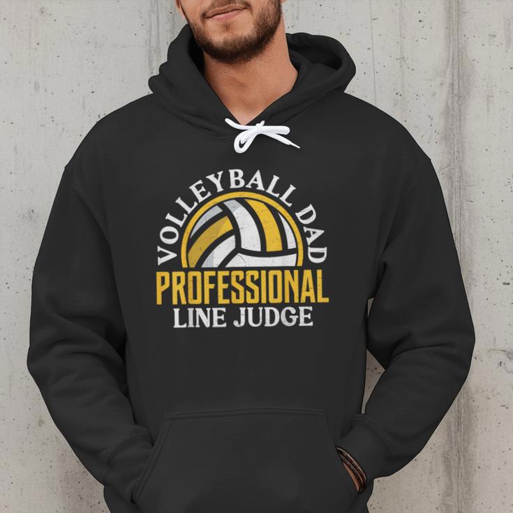 Volleyball Dad Professional Line Judge Volleyball Dad Men Hoodie