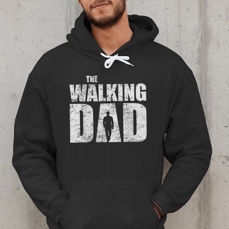 The Walking Dad Father Man Dead Retro Vintage Men Fun Men Hoodie