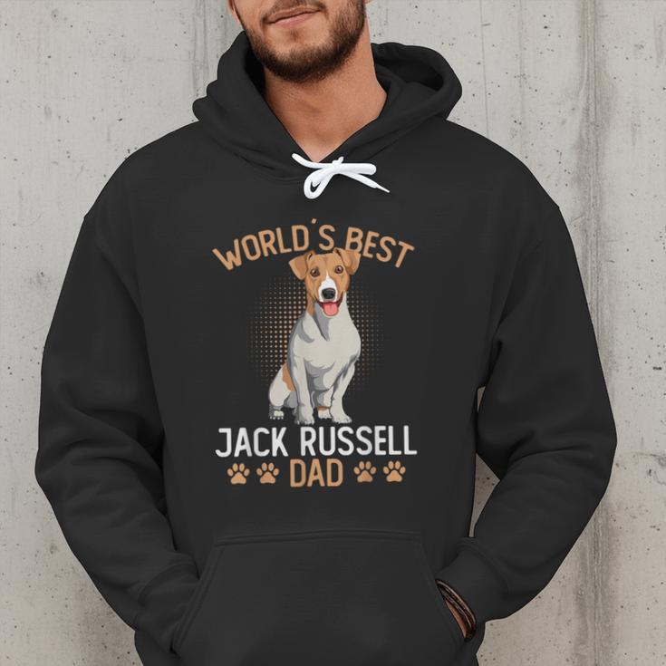 World´s Best Jack Russell Terrier Dad Dog Owner Men Men Hoodie