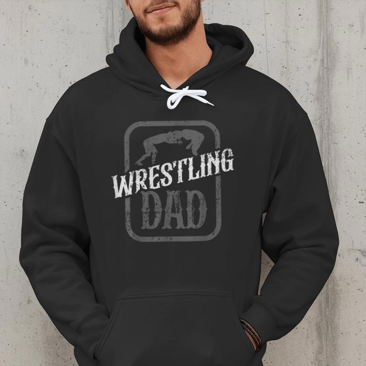Wrestling Dad Martial Arts Wrestler Wrestle Hobby Father Men Hoodie