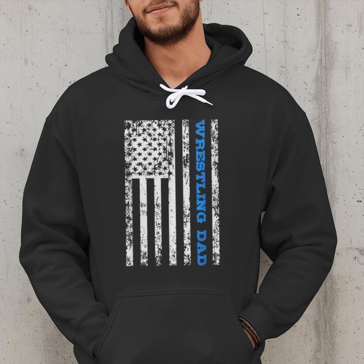 Wrestling Dad Men Hoodie