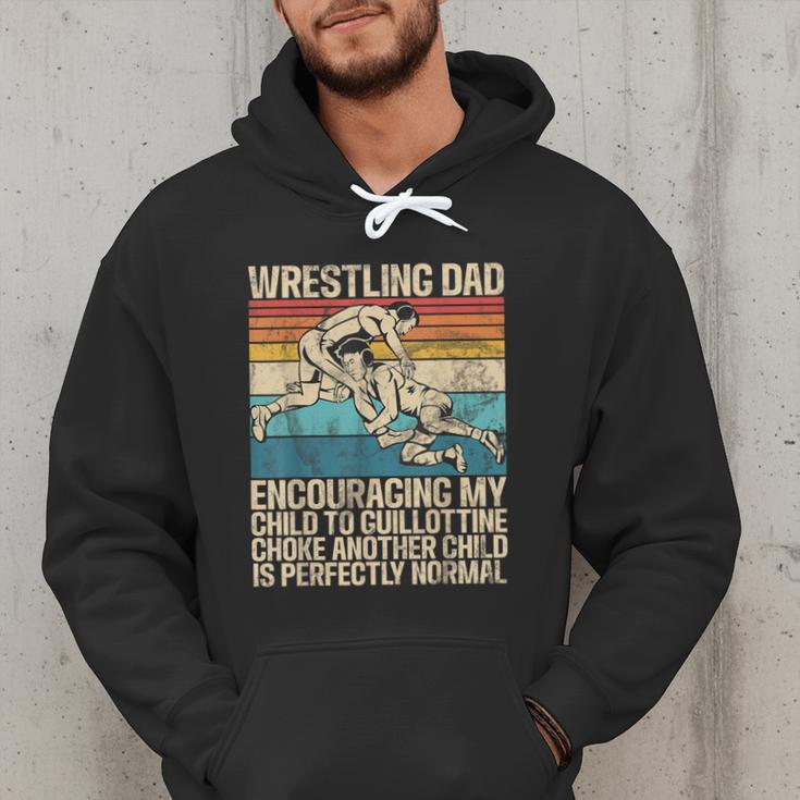 Wrestling Dad Wrestler Wrestling Wrestle Father's Day Men Hoodie
