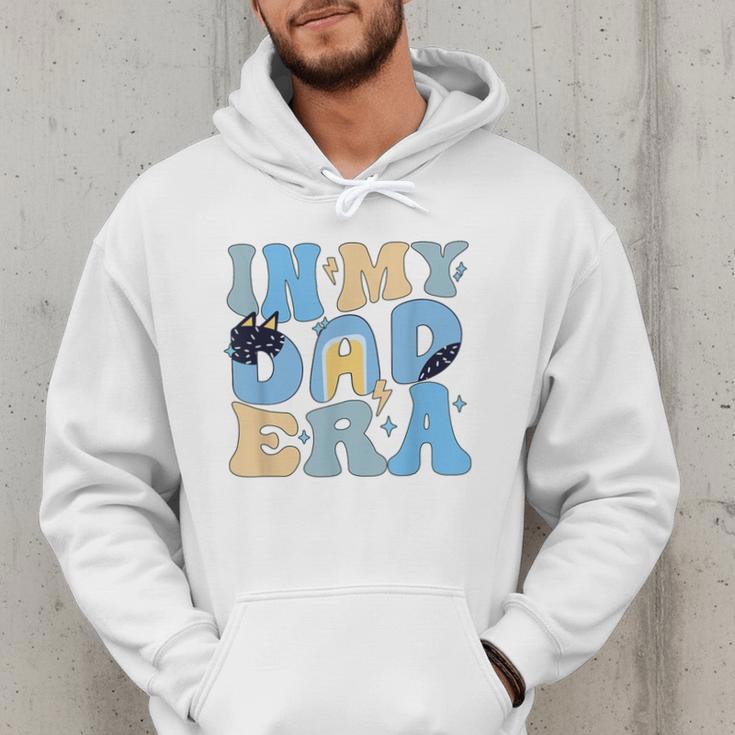 In My Blue Dad Era Cool Dad Father's Day Men Hoodie