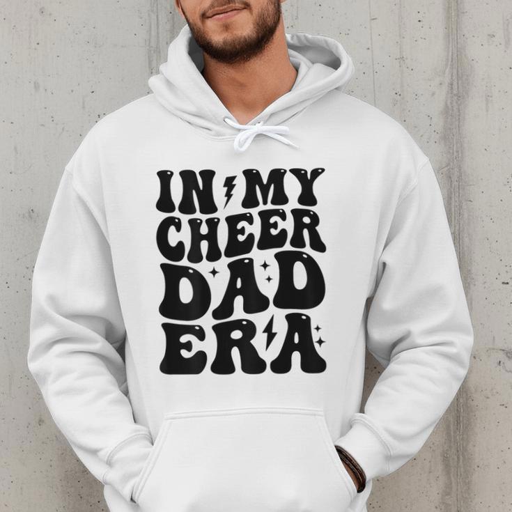 In My Cheer Dad Era Cheerleader Dad Sports Groovy Men Hoodie