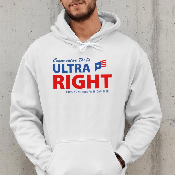 Conservative Dad's Ultra Right 100 Work Free American Beer Men Hoodie