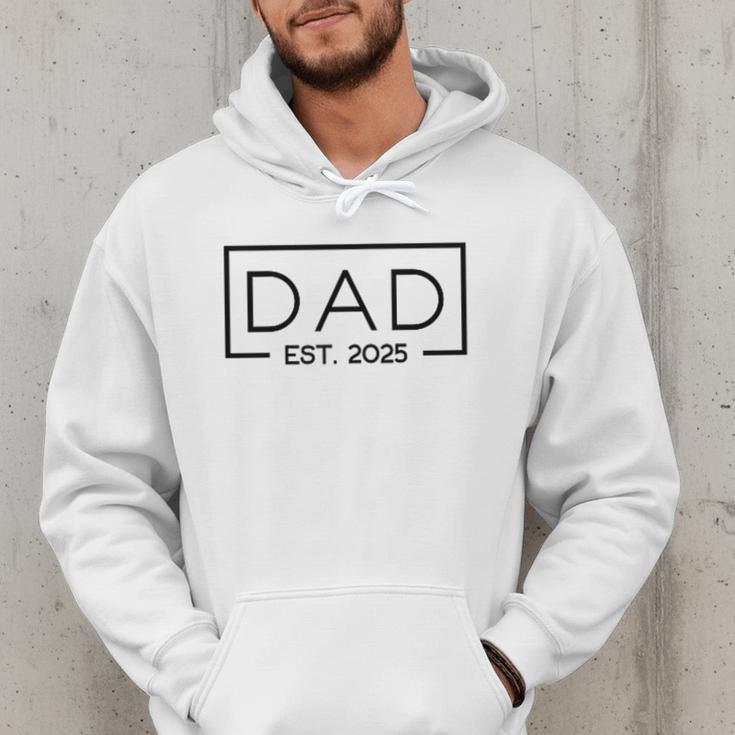 Dad 2025 Father 2025 Dad Since 2025 Dad Est 2025 Men Hoodie