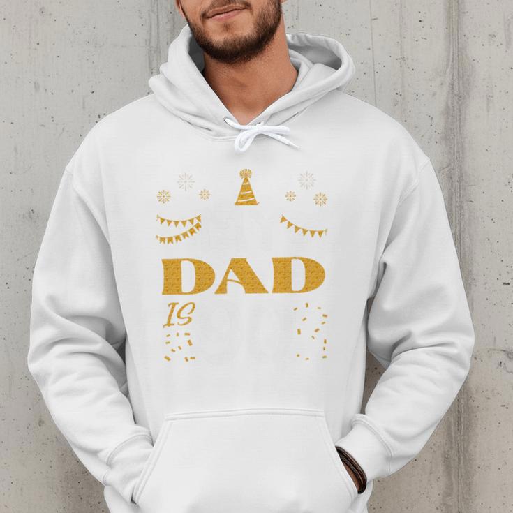 My Dad Is 90 90th Birthday 1935 90 Years Old Father Daddy Premium Tri-Blend Men Hoodie