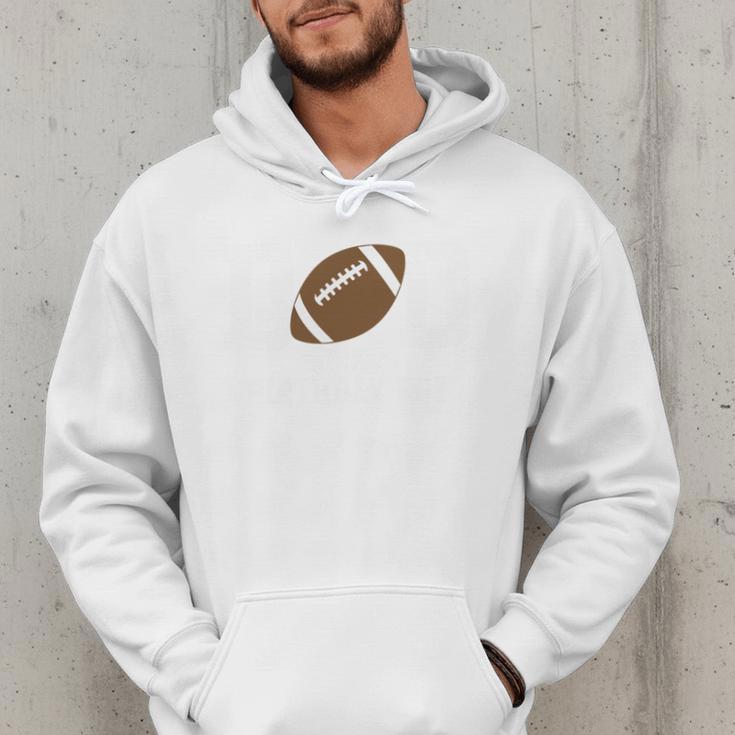 Dad Of The Birthday Boy Football Lover First Birthday Party Men Hoodie