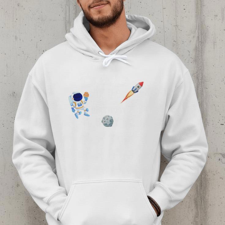 Dad Of The Birthday Boy Space Astronaut Birthday Family Men Hoodie