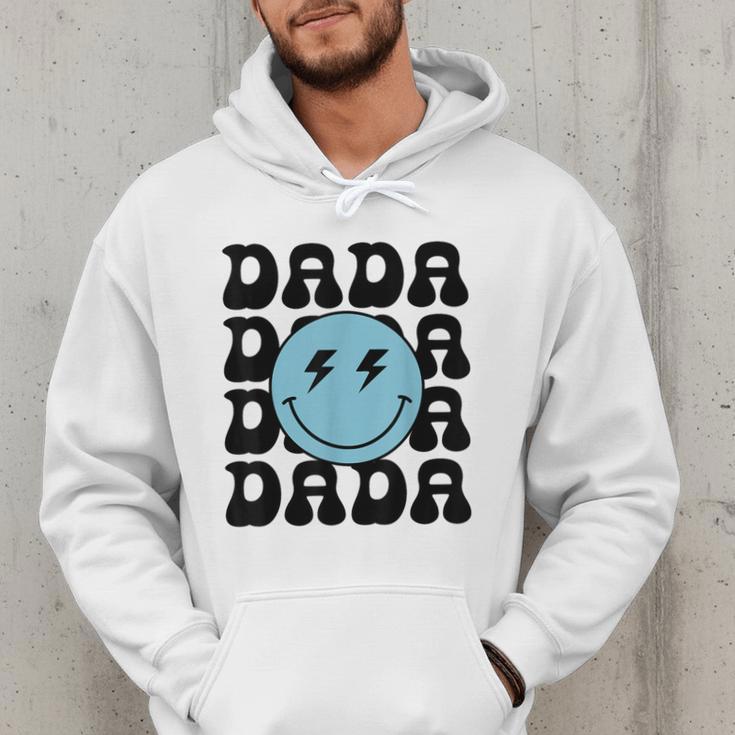 Dada One Happy Dude 1st Birthday Family Matching Men Hoodie