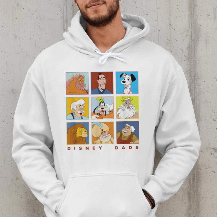 Disney Classic Father's Day Disney Dads Colorful Panels Men Hoodie