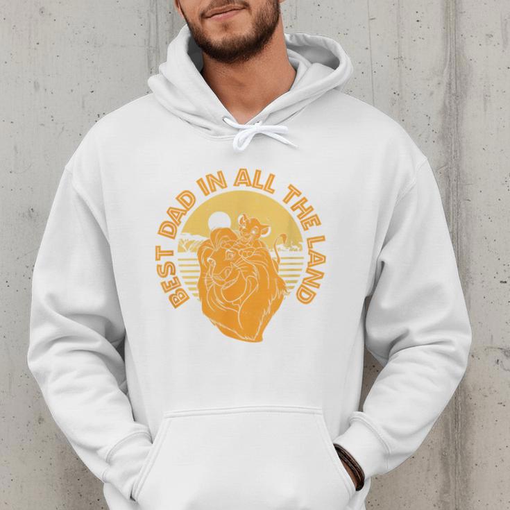 Disney The Lion King Father's Day Best Dad In All The Land Men Hoodie