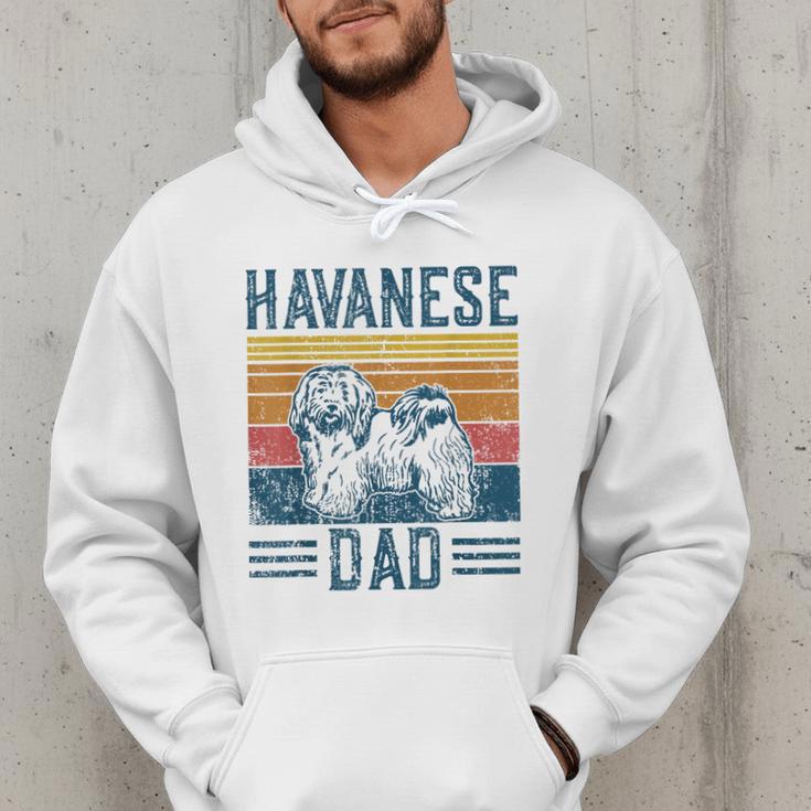 Dog Havanese Dad Vintage Havanese Dad Men Hoodie