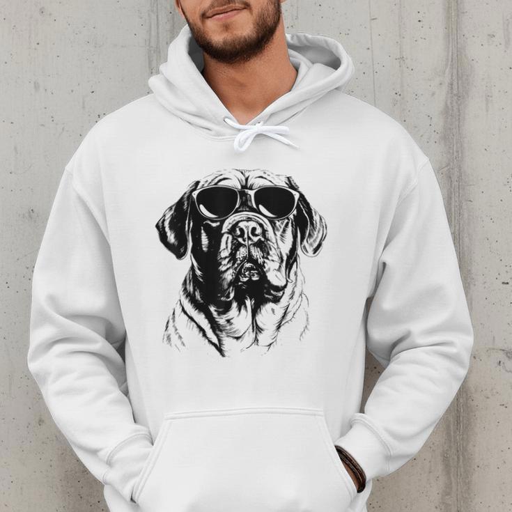 English Mastiff Sketch Drawing Art Dog Lover Mom Dad Women Men Hoodie