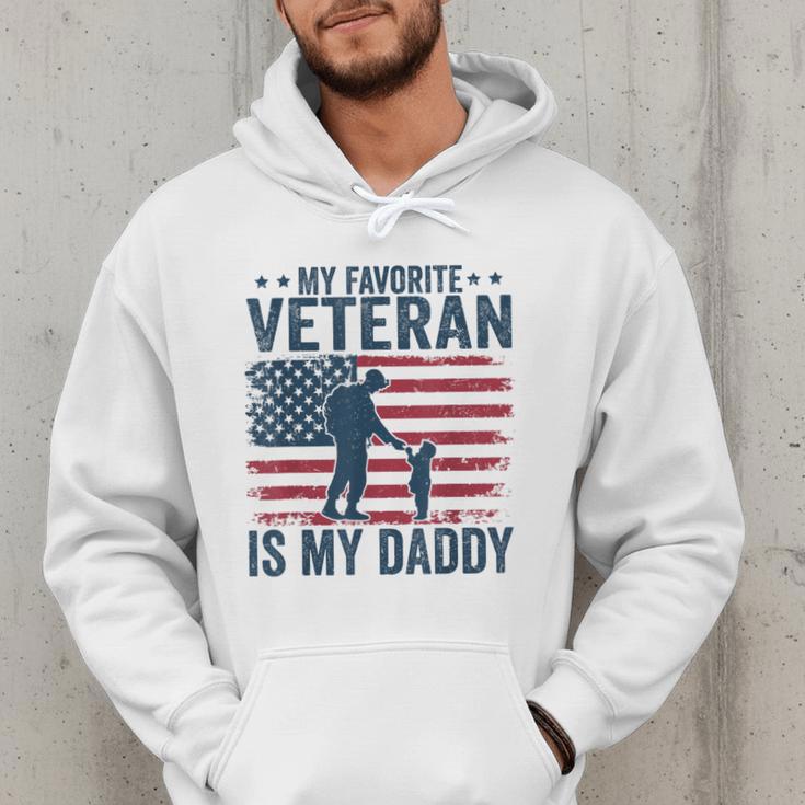 Father Veterans Day My Favorite Veteran Is My Daddy For Kids Men Hoodie Father Veterans Day My Favorite Veteran Is My Daddy For Kids Men Hoodie