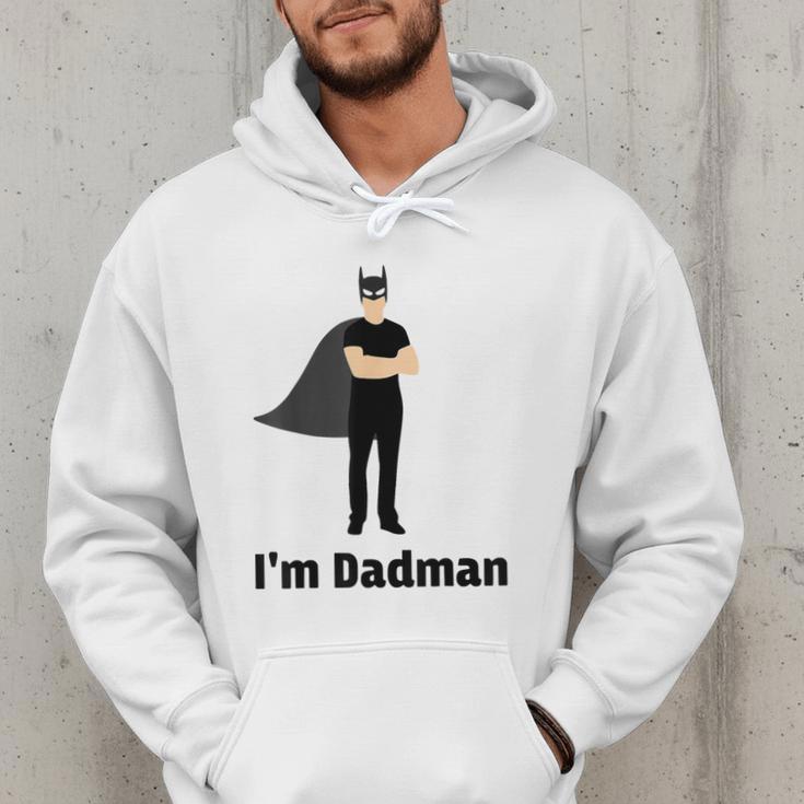 I'm Dadman Superhero Dad Father's Day Men Hoodie