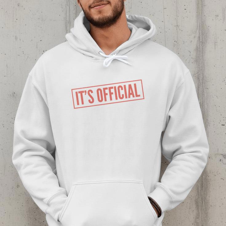 It's Official I'm The Favorite Daughter From Dad Mom Men Hoodie