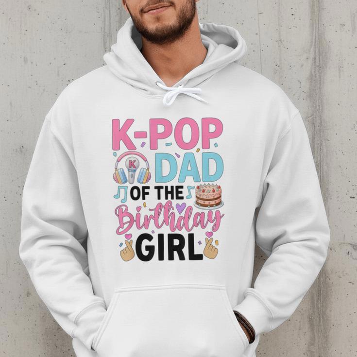 K-Pop Dad Of The Birthday Girl K Pop Birthday Party Men Hoodie
