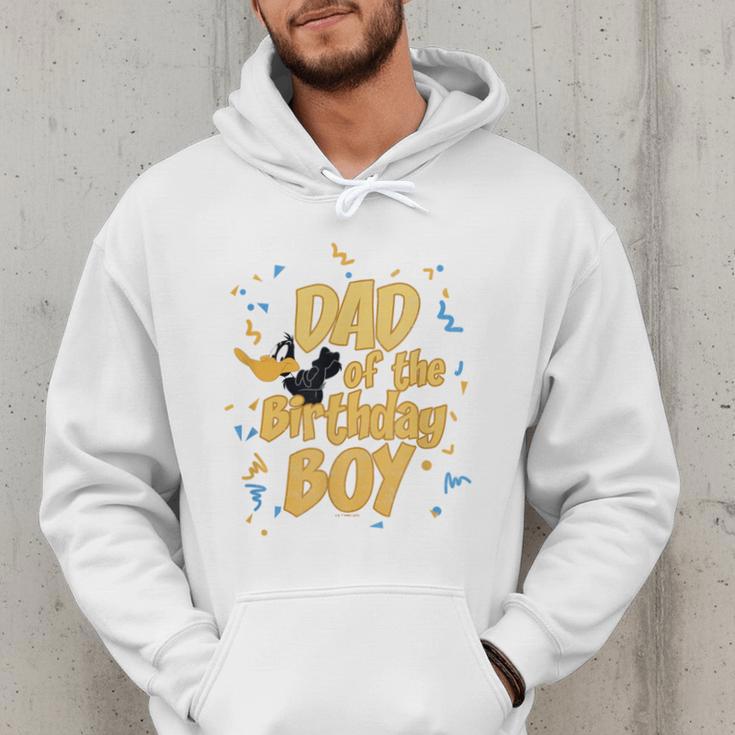 Looney Tunes Birthday Daffy Duck Dad Of The Birthday Boy Men Hoodie