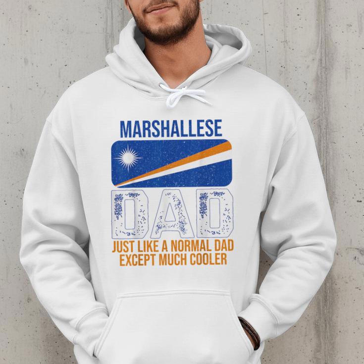 Marshallese Dad Marshall Islands Flag For Father's Day Men Hoodie