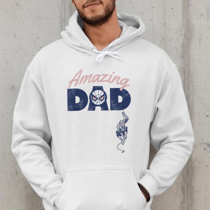 Marvel Spider-Man Father's Day Amazing Dad Retro Men Hoodie