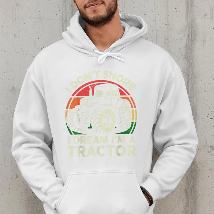 Men I Don't Snore I Dream I'm Tractor Farmer Dad Men Hoodie Men I Don't Snore I Dream I'm Tractor Farmer Dad Men Hoodie