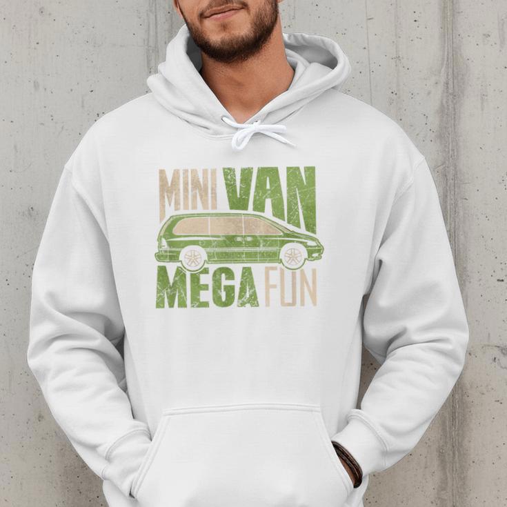 Mini Van Mega Fun Mom Dad T-Shirt Men Hoodie