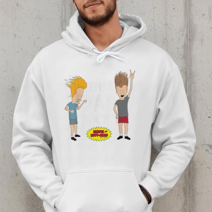 MTV Beavis And Butthead This Dad Rocks Men Hoodie