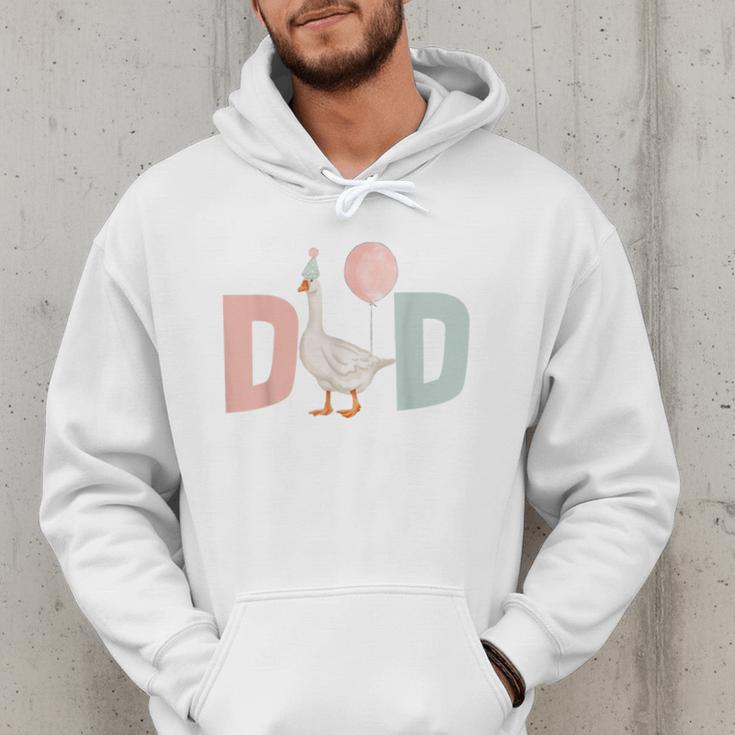 One Silly Goose Dad 1st First Birthday Family Matching Party Men Hoodie One Silly Goose Dad 1st First Birthday Family Matching Party Men Hoodie