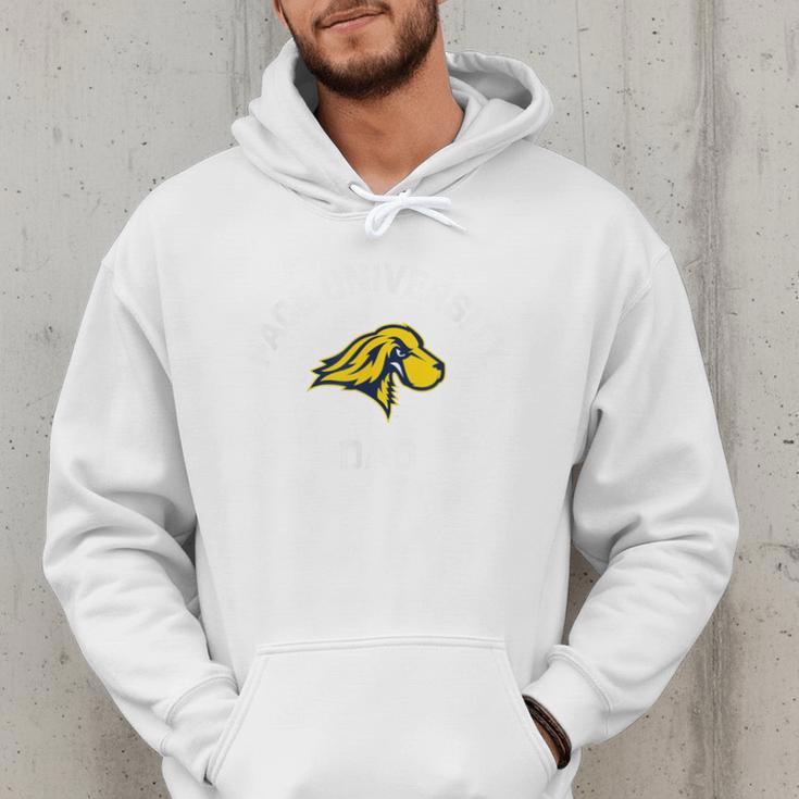 Pace University Setters Arched Dad Men Hoodie