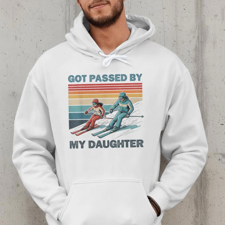 Got Passed By My Daughter Skiing Dad Men Hoodie