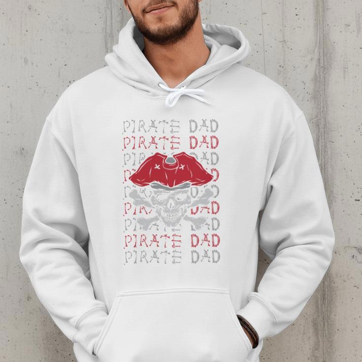 Pirate Dad Skull And Crossbones Tampa Gasparilla Captain Men Hoodie