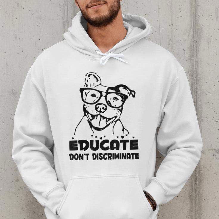 Pit Bull LoverShirt Pitbull Mom Rescue Dog Dad Puppy Men Hoodie