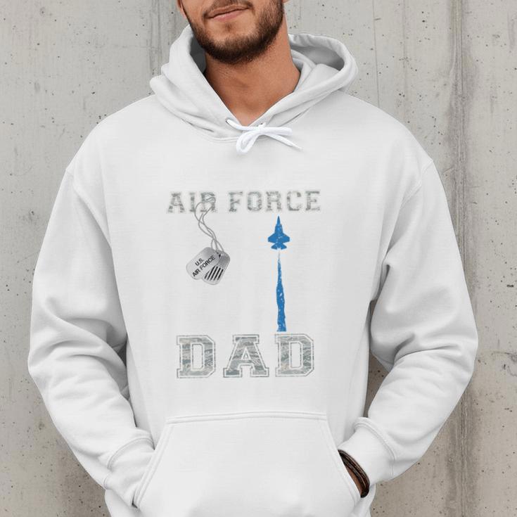 Proud Air Force Dad US Air Force Graduation Dad Men Hoodie