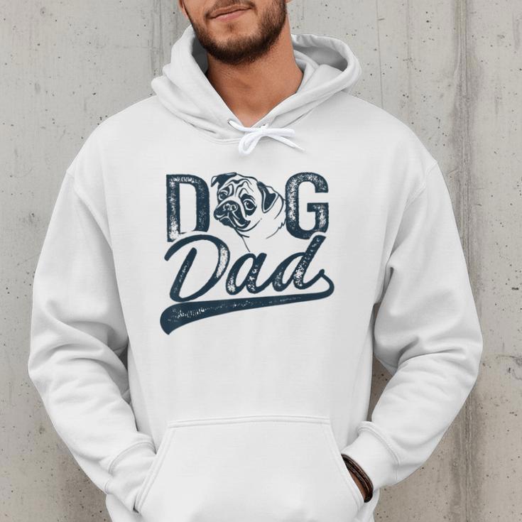 Pug Dog Dad Men Men Hoodie