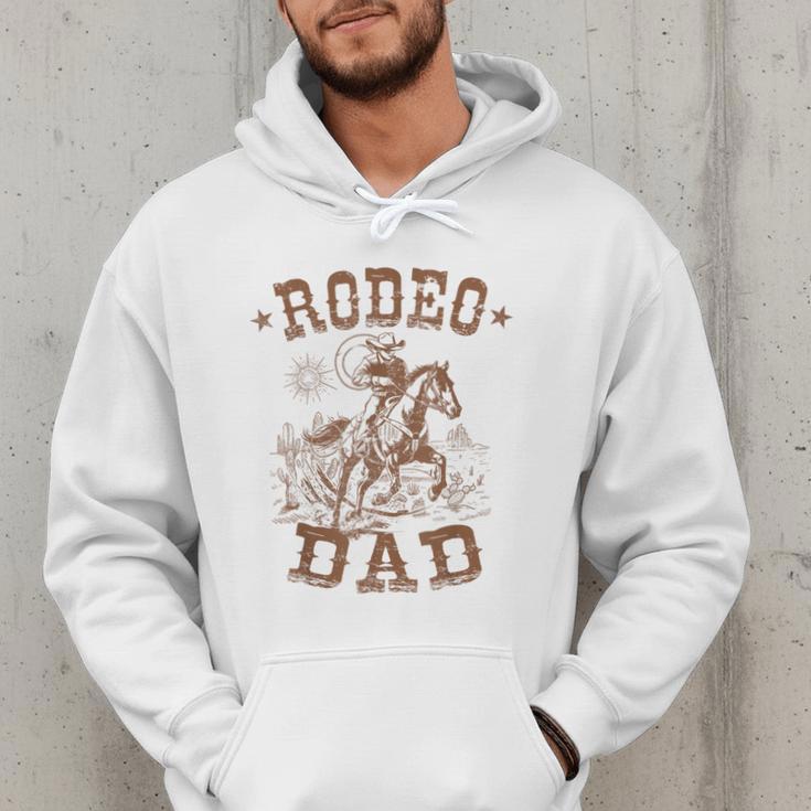 Rodeo Dad Western Cowboy Daddy Family Matching Father's Day Men Hoodie