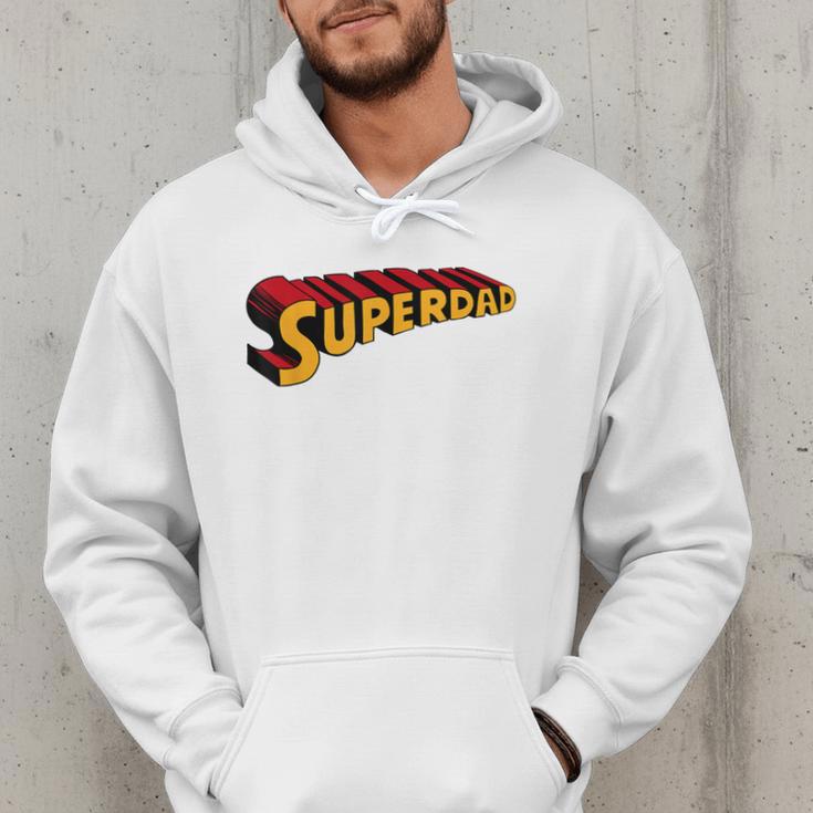 Super Dad Superdad Superhero Dad Men Hoodie