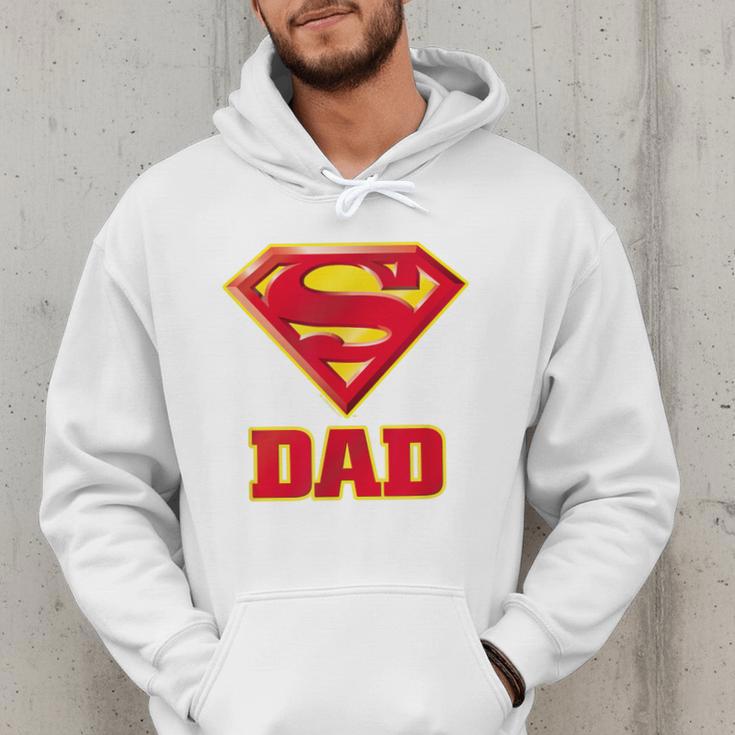 Superman Super Dad Men Hoodie