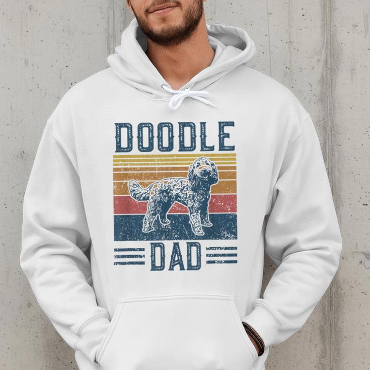 Vintage Doodle Dad Aussie Doodle & Goldendoodle Men Hoodie