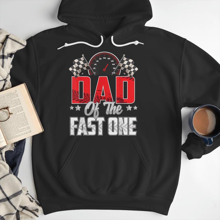 1 Year Old Racing Car Fast One Birthday 1st Family Dad Men Hoodie 1 Year Old Racing Car Fast One Birthday 1st Family Dad Men Hoodie