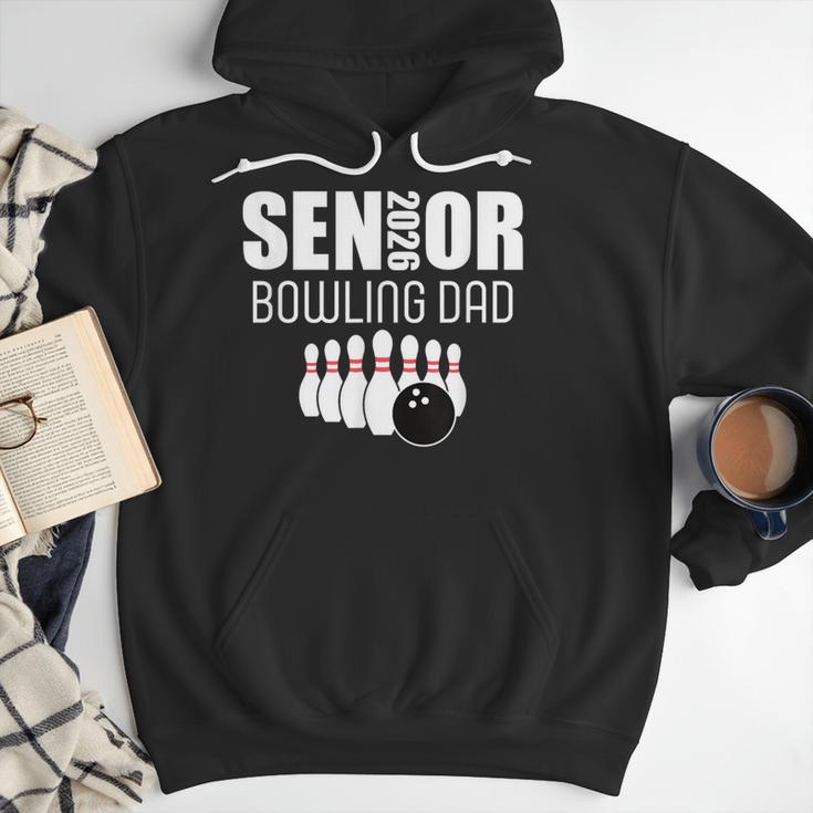 2026 Senior Bowling Dad Bowling Team Parent Helper Men Hoodie