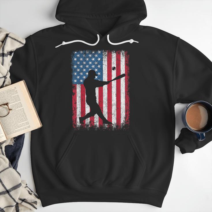 American Flag Vintage Baseball Flag Dad Mom Tee T-Shirt Men Hoodie American Flag Vintage Baseball Flag Dad Mom Tee T-Shirt Men Hoodie