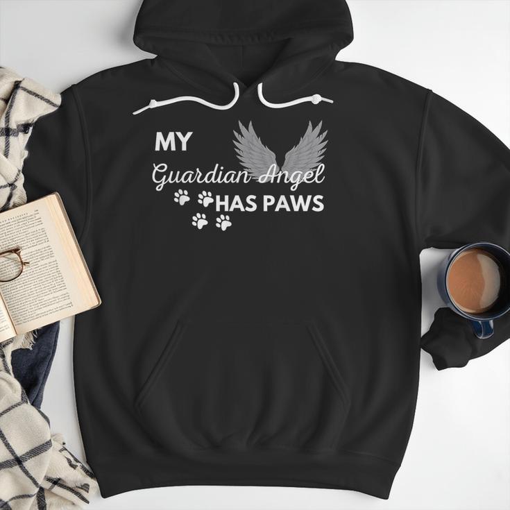 My Angel Has Paws Shirt Pet Memorial Cat Dog Dad Mom Men Women Girls Kids Men Hoodie
