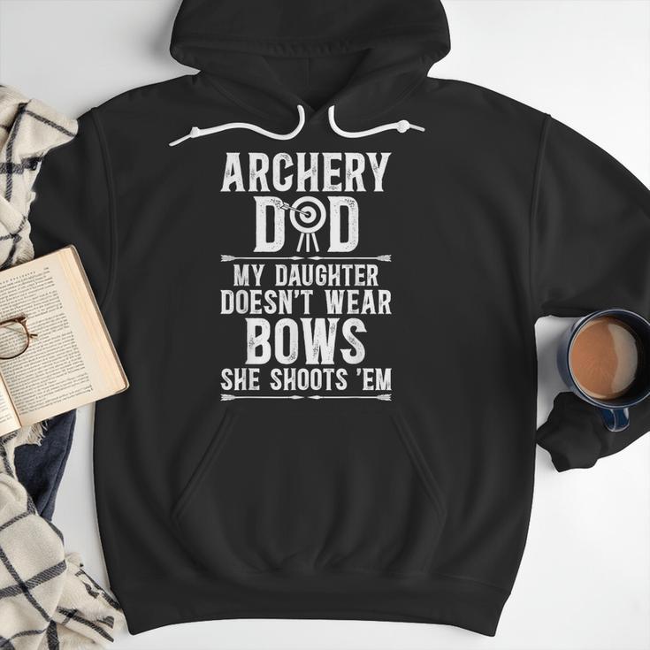 Archery Dad Dad Of An Archer Father Men Hoodie