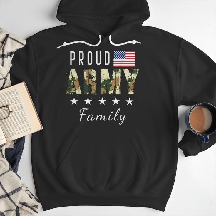 Army Graduation Proud Military Family Mom Dad Brother Sister Men Hoodie